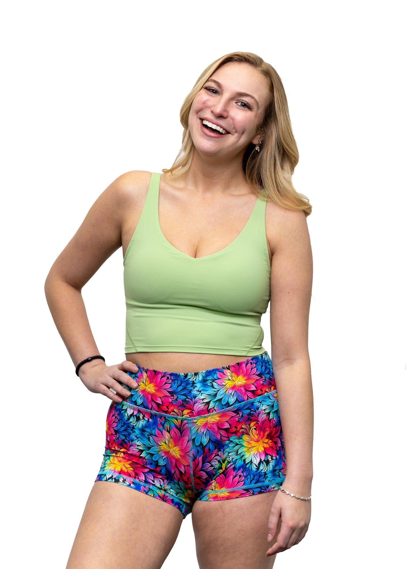 Willa Sports Bra Top - Lime Lily