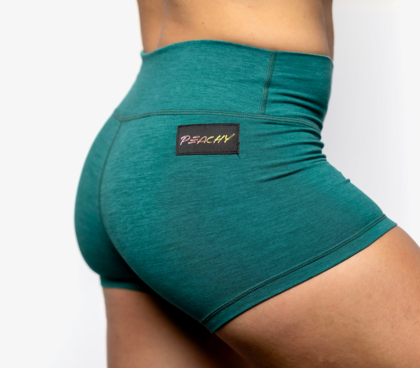 Elixir Shorts - Heathered Emerald Meadow