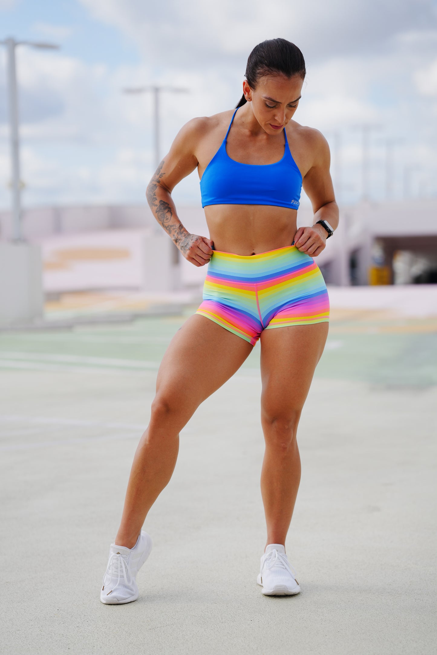 Enchanting Ombré Shorts