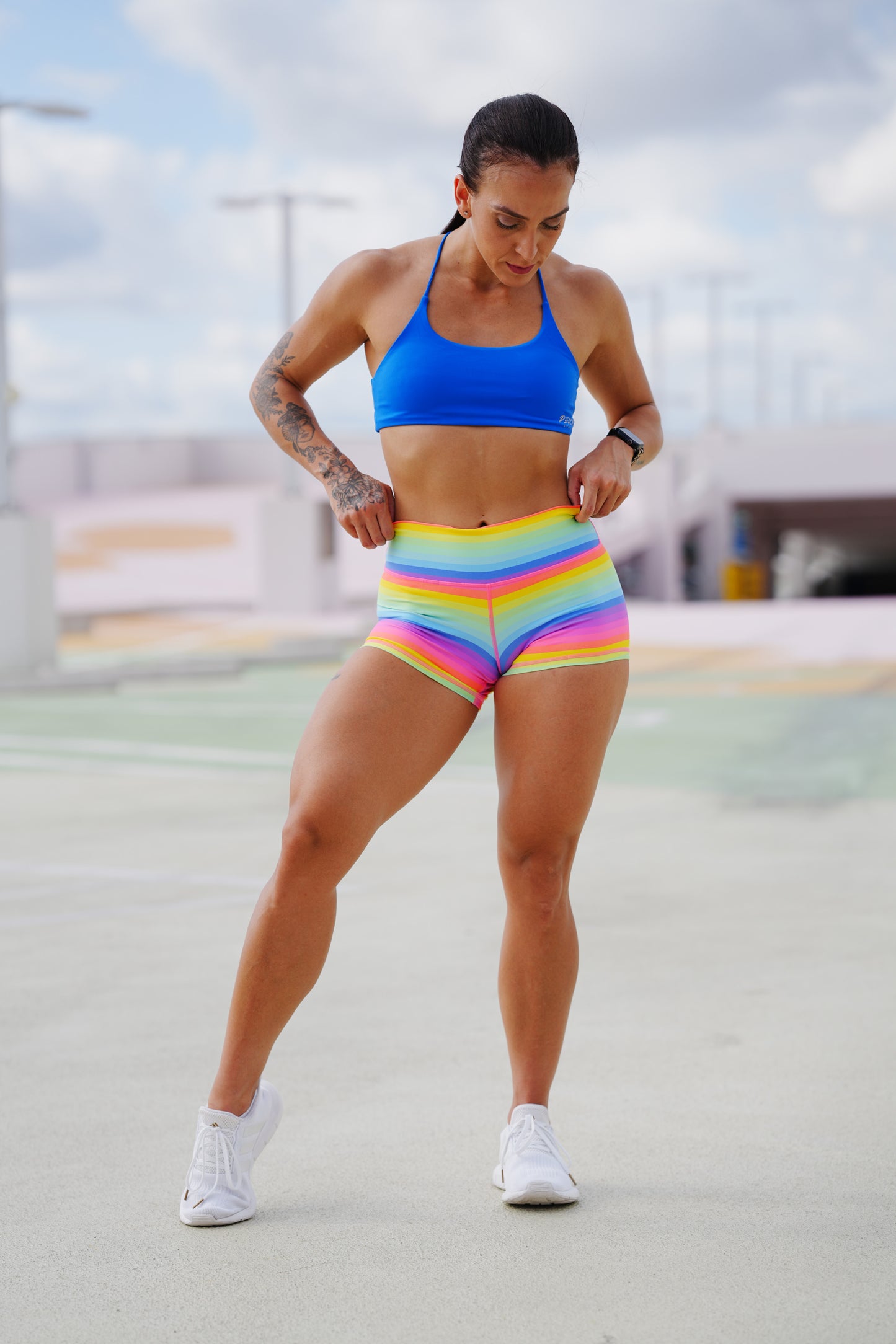 Enchanting Ombré Shorts