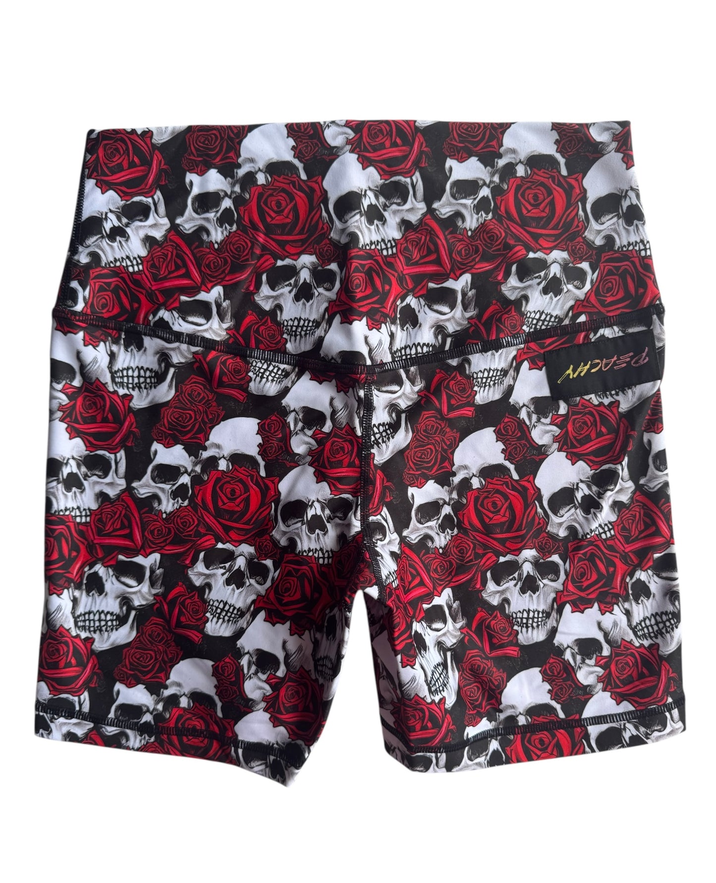 Buns & Roses Shorts - Upside Down Peachy Tag