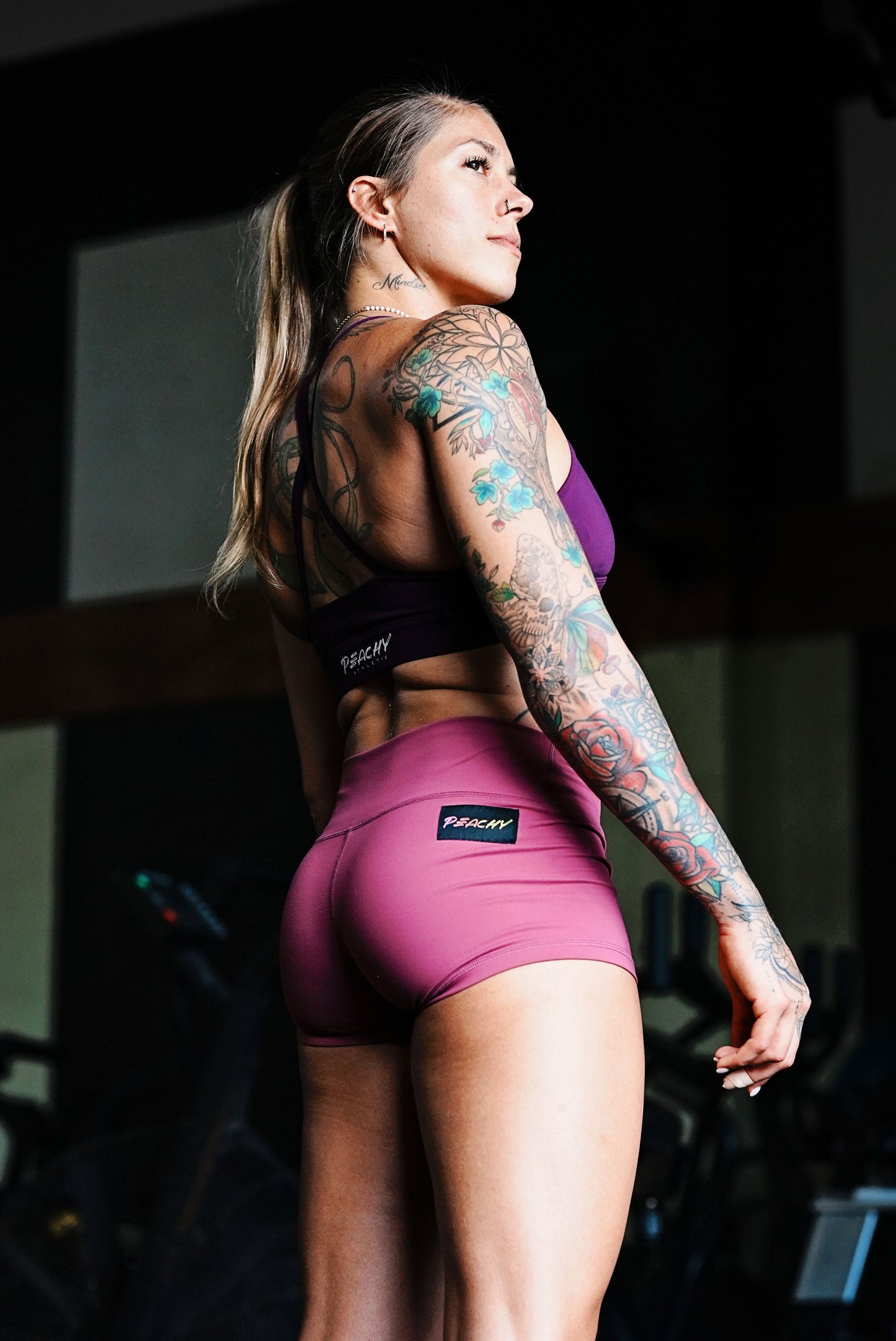 Seventh Heaven Sports Bra - Blackberry Wine