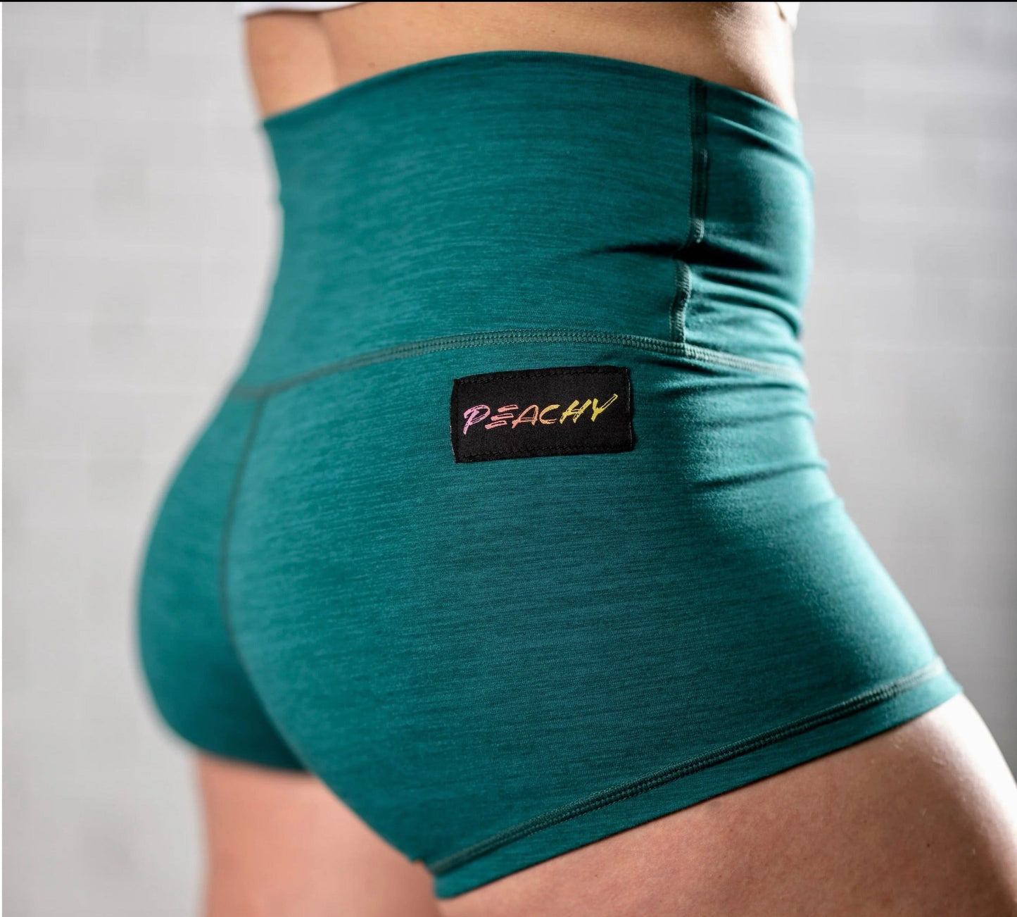 Elixir Shorts - Heathered Emerald Meadow