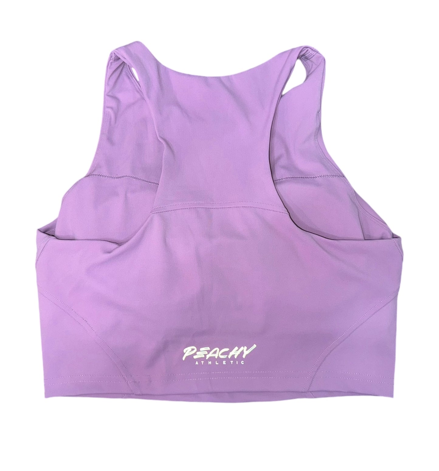 Sample Peachy High-Neck Sports Bra Top