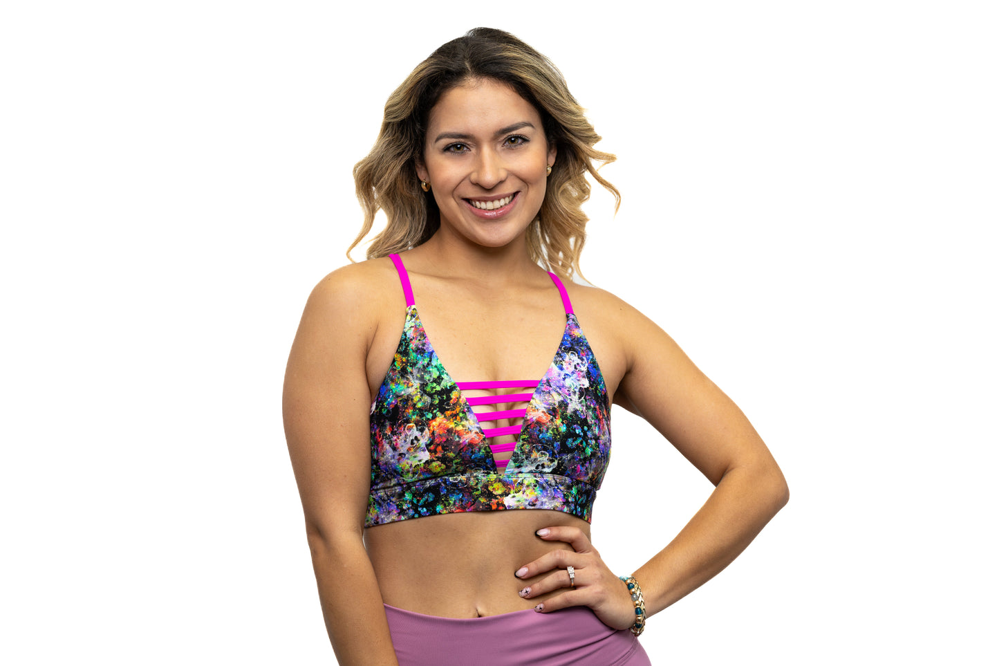 Seventh Heaven Sports Bra - Leopard Twinkle