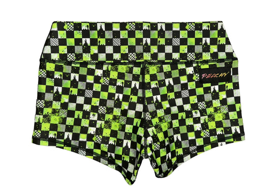 Vivid Checks Shorts - Unicorn Collection