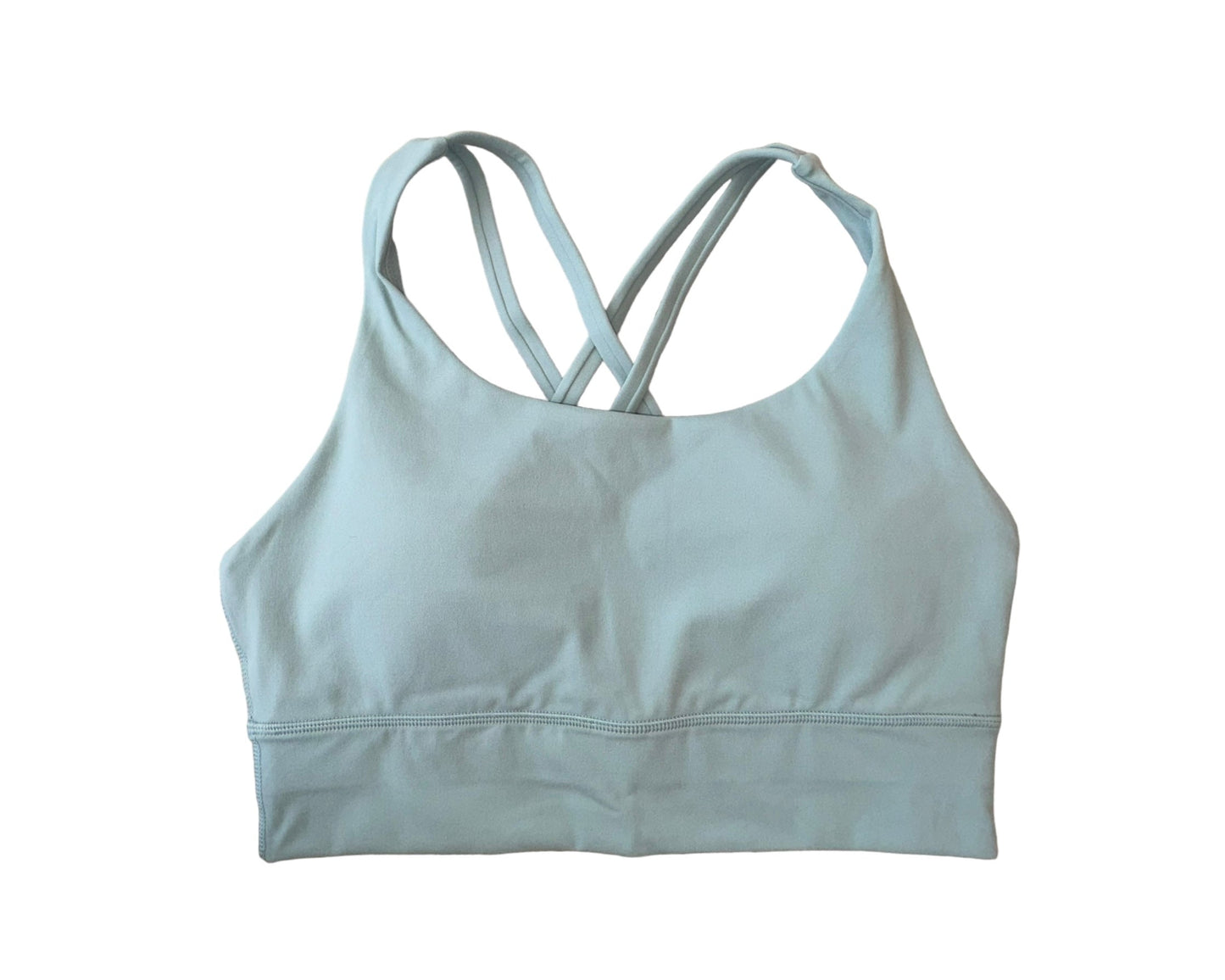 Emerald Longline Sports Bra - Minty Breeze