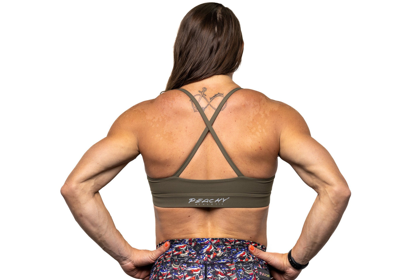 Seventh Heaven Sports Bra - Olive