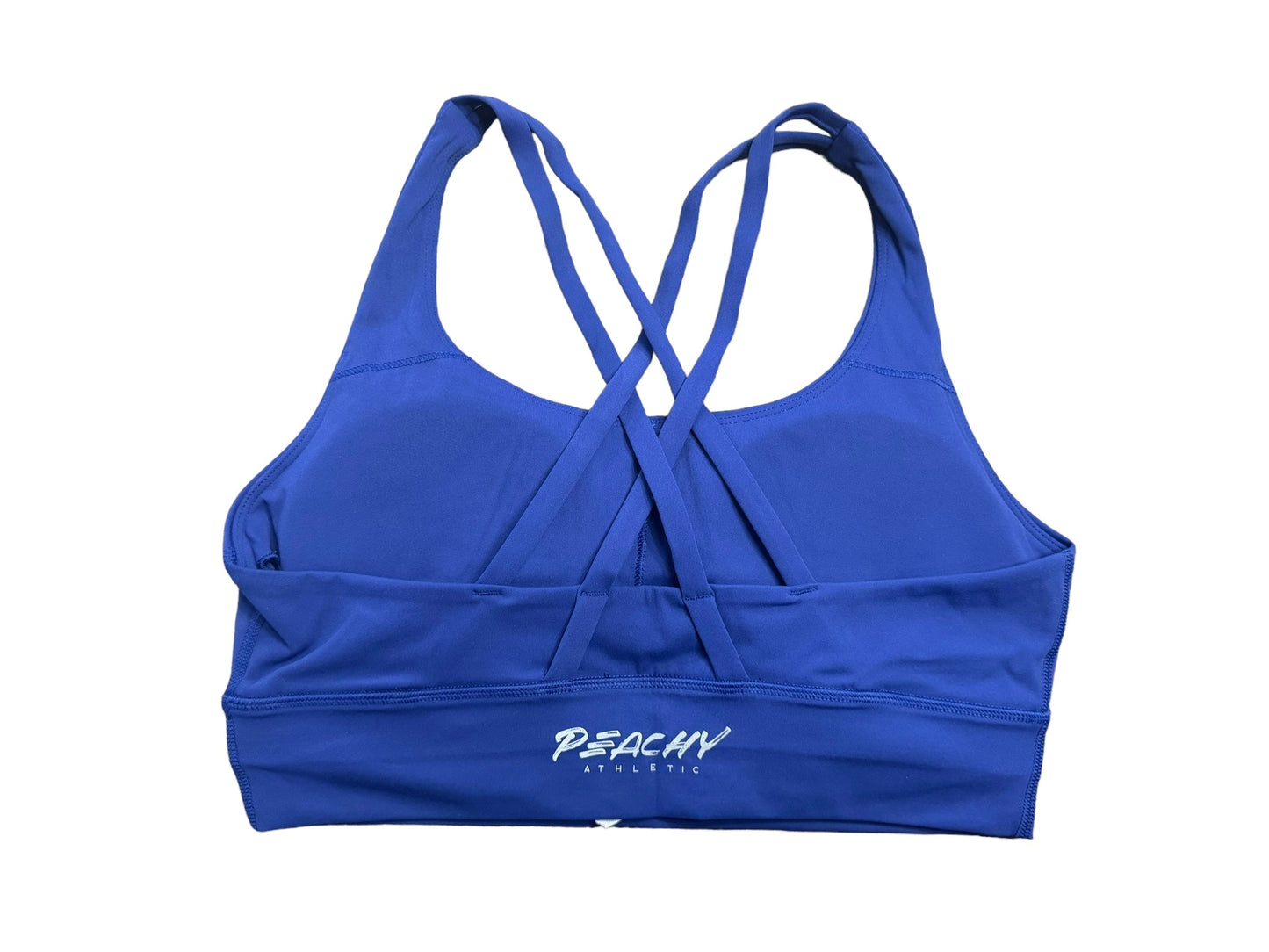 Emerald Longline Sports Bra - Cobalt