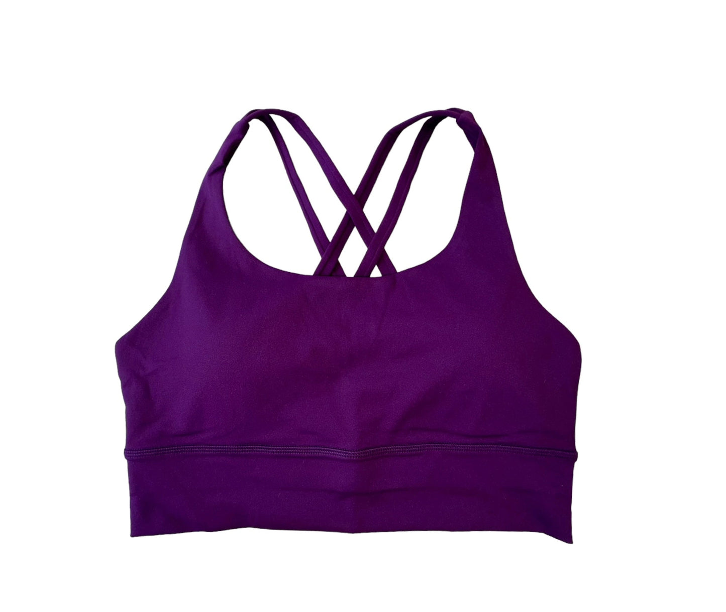 Emerald Longline Sports Bra - Cosmic Grape