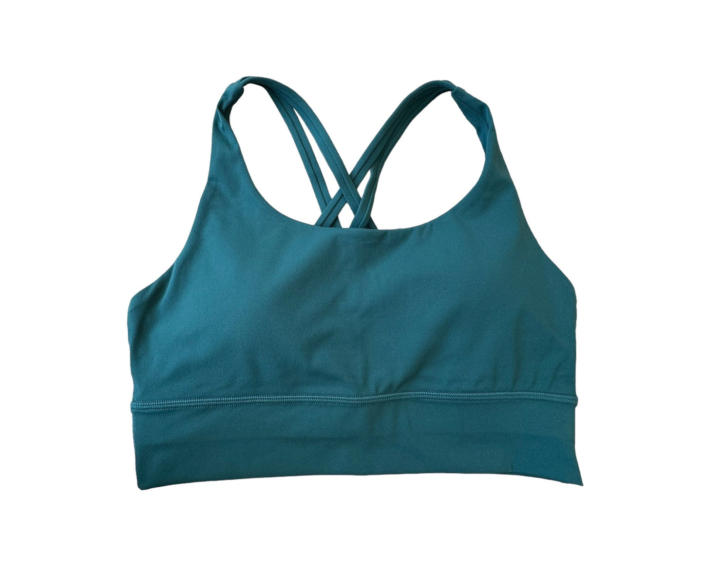 Emerald Longline Sports Bra - Neptune Lagoon