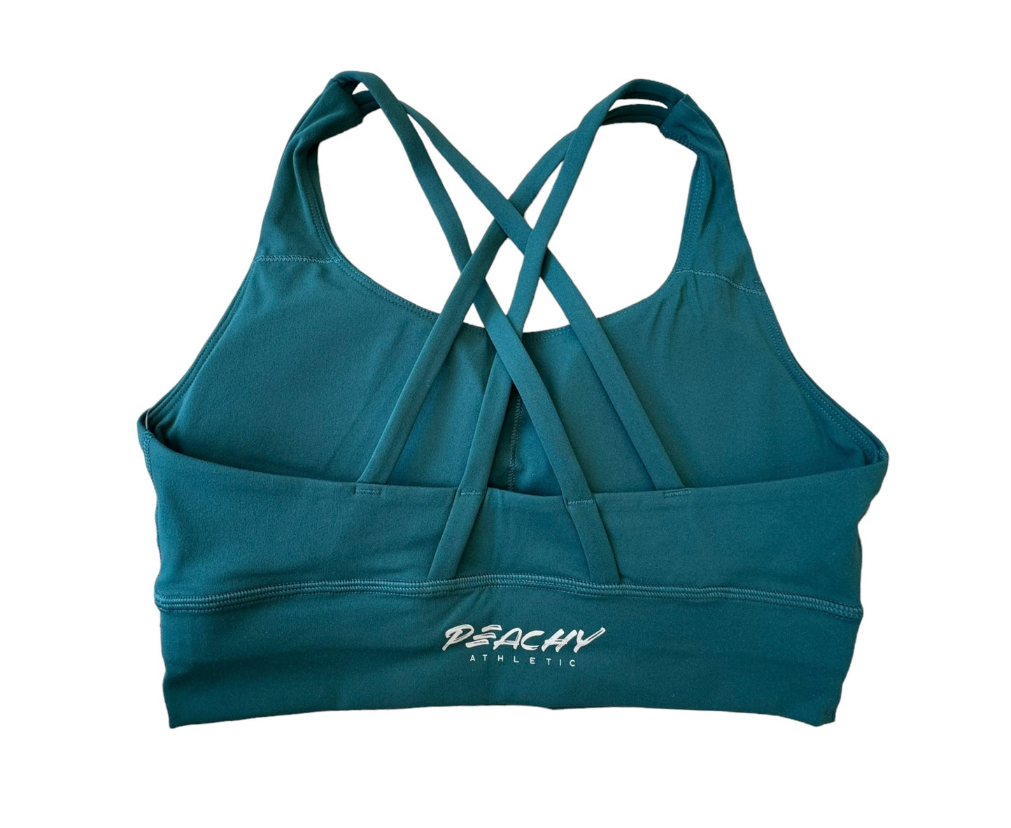 Emerald Longline Sports Bra - Neptune Lagoon