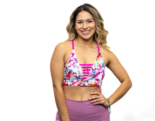 Seventh Heaven Sports Bra - Miami Spice