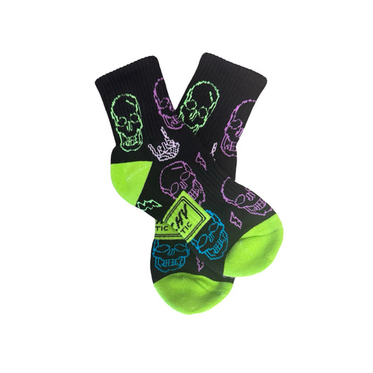 Rock the Glow - Low-Crew Socks