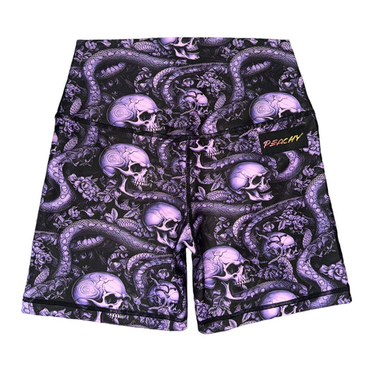 Violet Heads & Tails Shorts - Sample