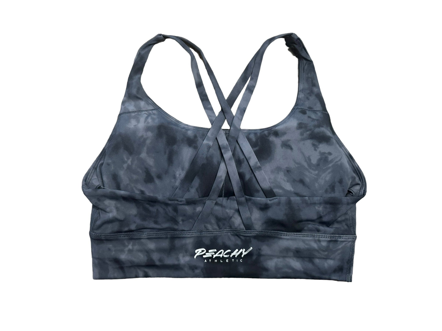 Emerald Longline Sports Bra - Smoke