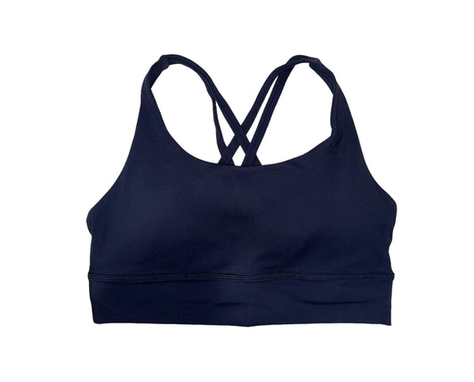 Emerald Longline Sports Bra - Navy Blue