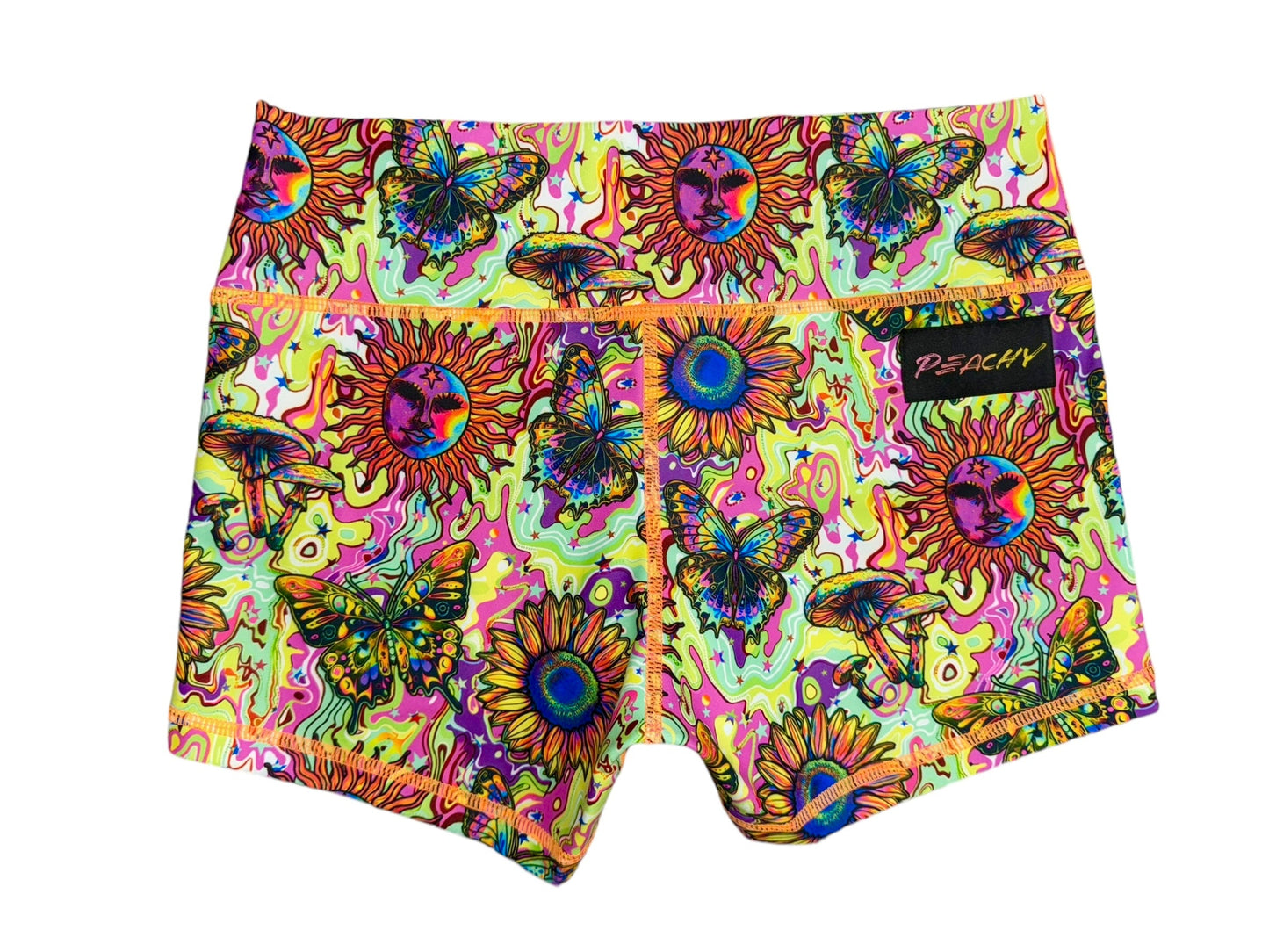 Psychedelic Sun Shorts