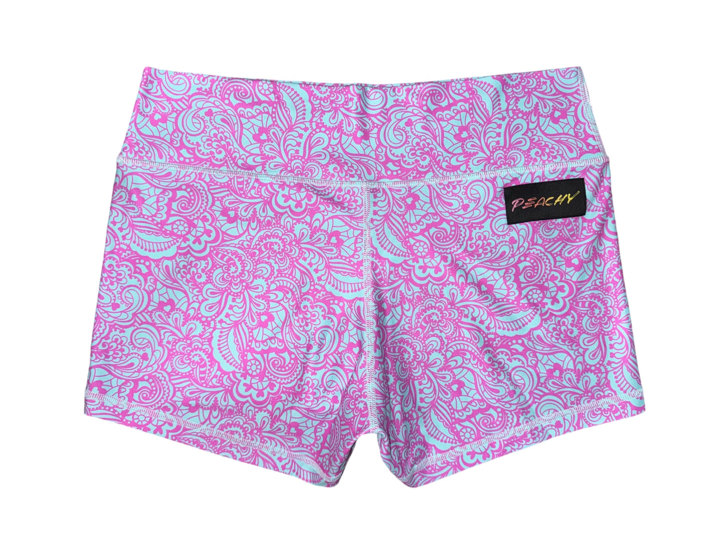 Elixir Shorts - Neon Lace - Sample