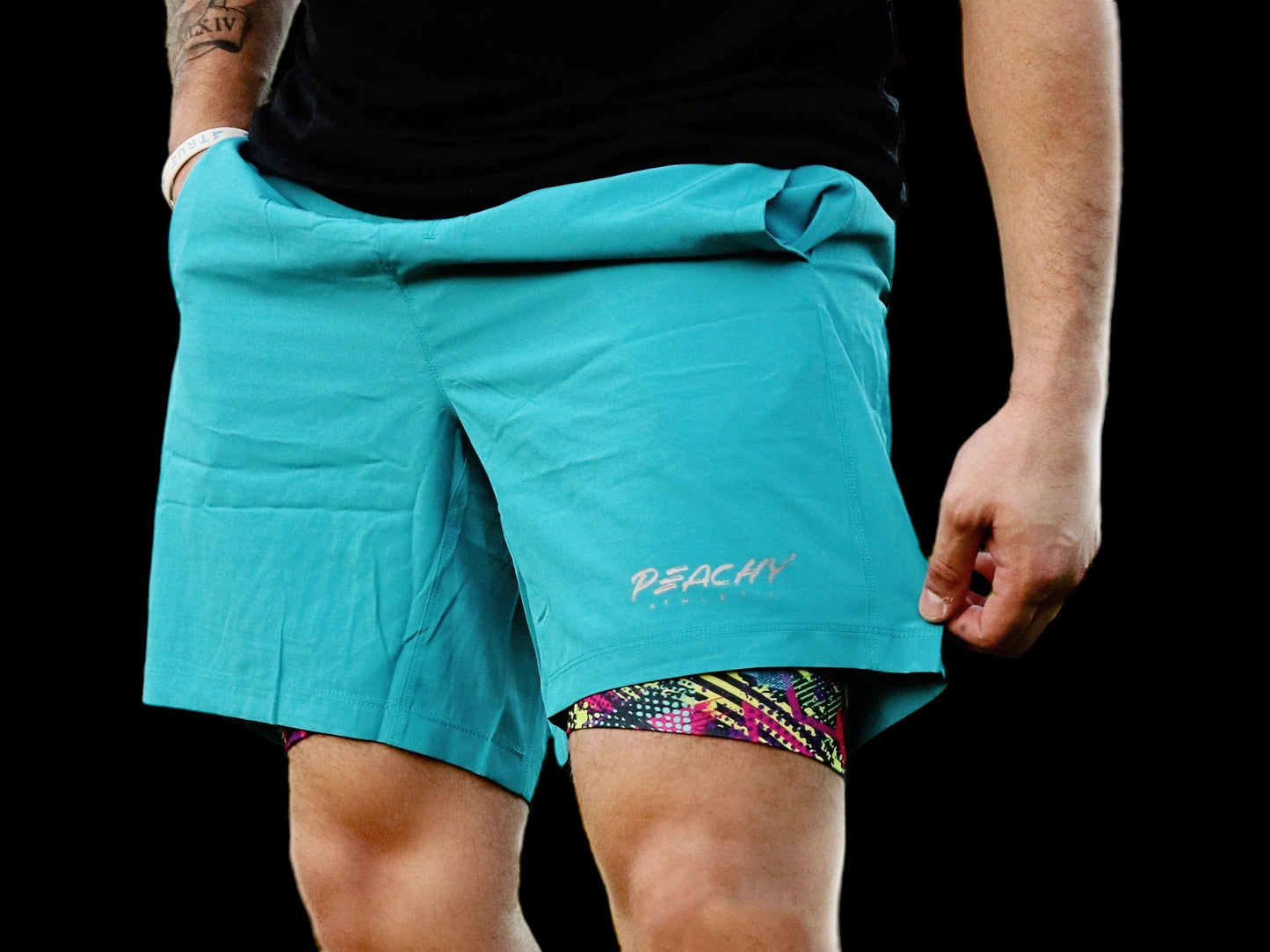 Kinesis Compression Liner Shorts - Totally Rad