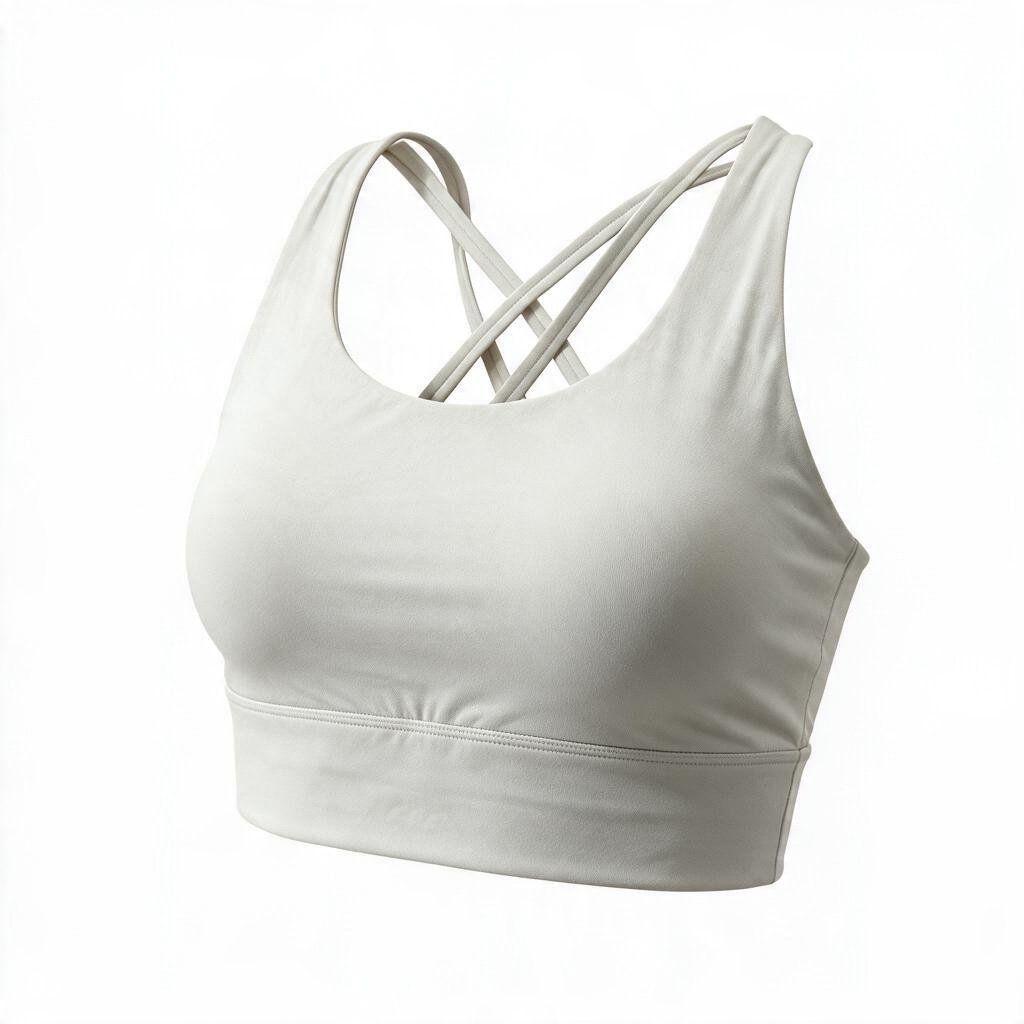 Emerald Longline Sports Bra - Moonstone