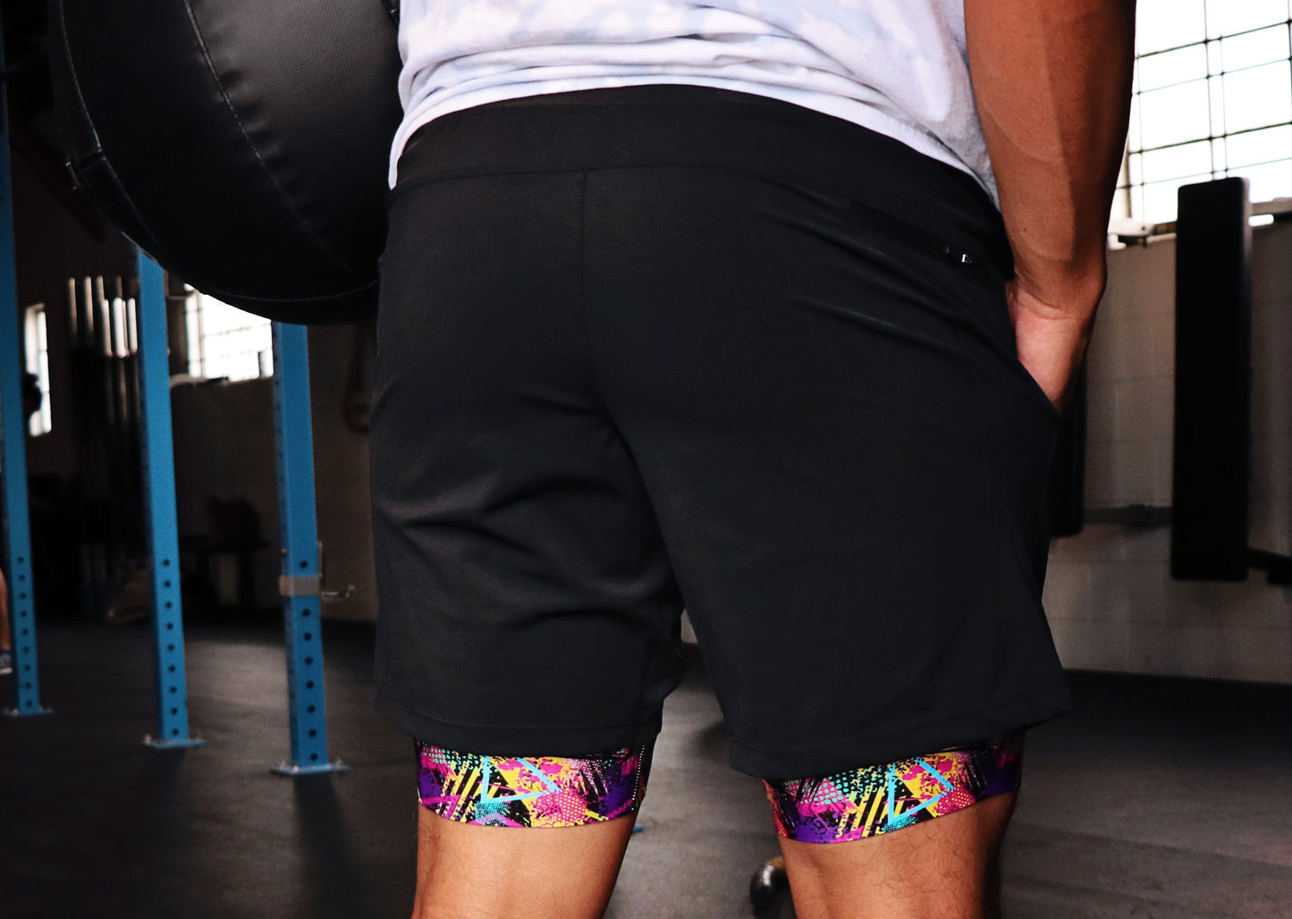 Kinesis Compression Liner Shorts - Totally Rad