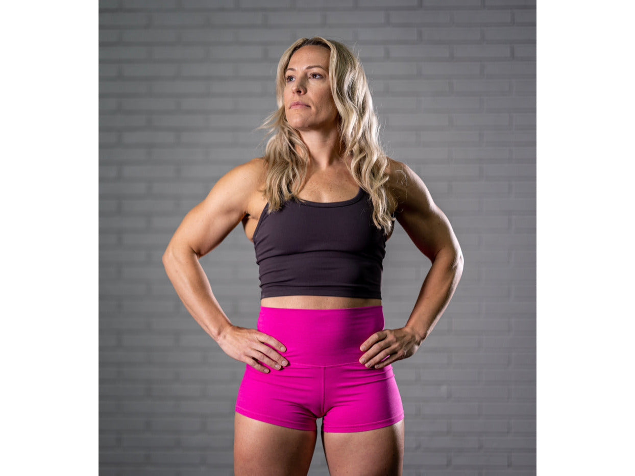 Ember Sports Bra Top - Dark Shadow