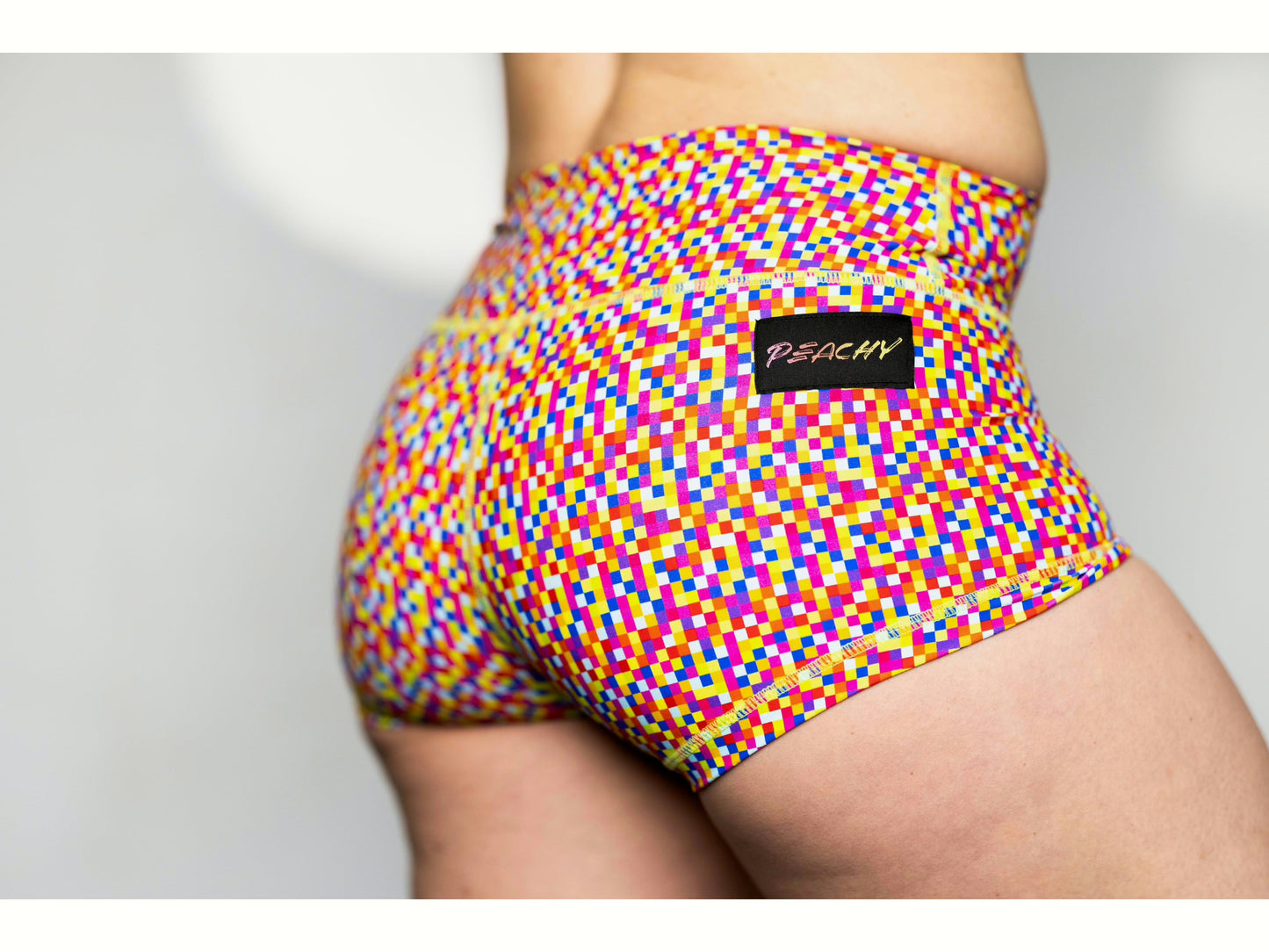 Digital Queen Shorts - Temptress Fabric