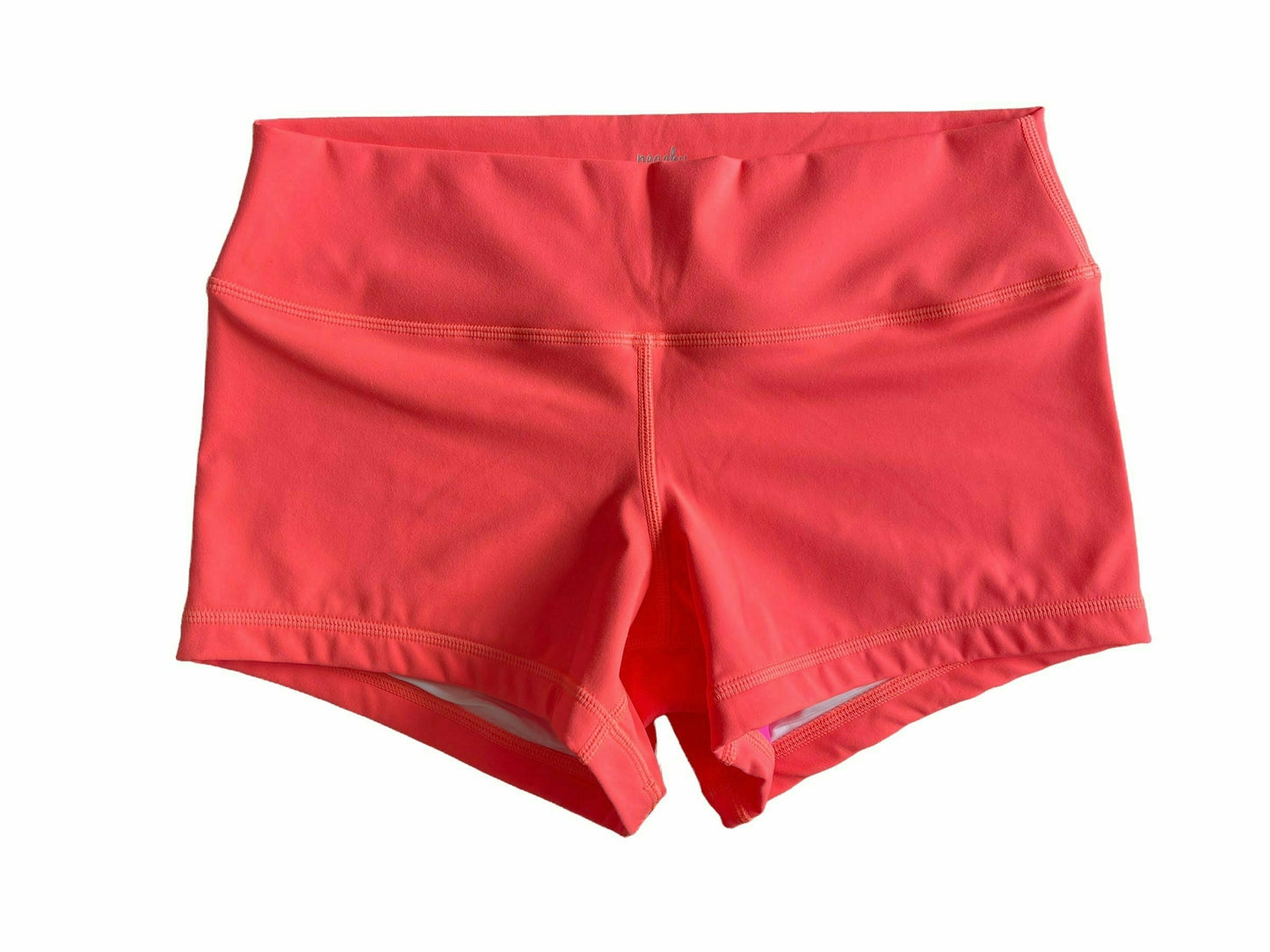 Neon Orange Coral Shorts