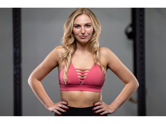 Seventh Heaven Sports Bra - Berry Blossom