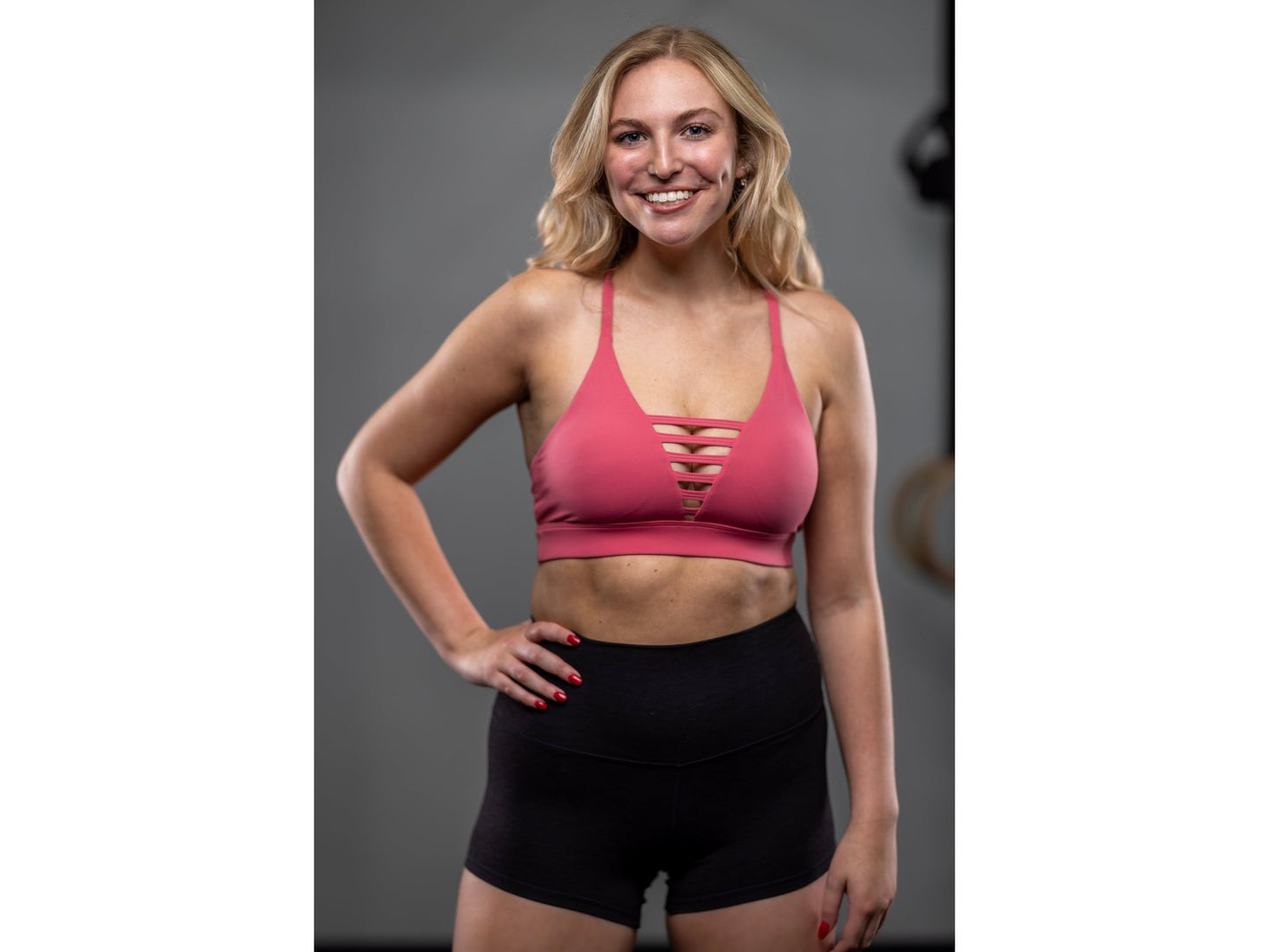 Seventh Heaven Sports Bra - Berry Blossom